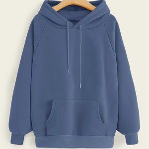 H&M blue hoodie